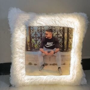customized led furr cushions