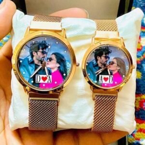 customised couple watch
