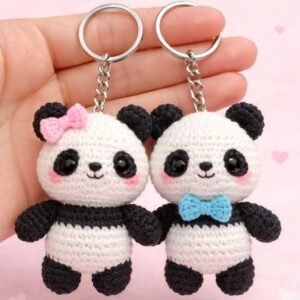 crochet key rings