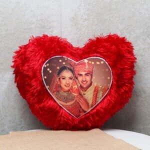 heart shaped customised cushions